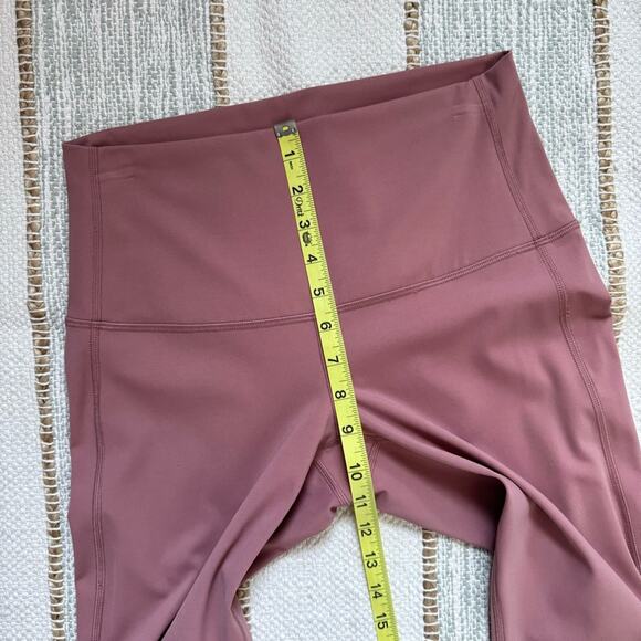 Lululemon Wunder Under High-Rise Crop 23" Scallop Full-On Luxtreme Spiced Chai 8 - Picture 8 of 9